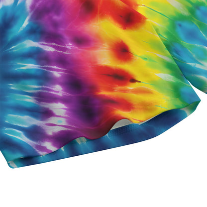 10 Tie Dye Designs, Women’s 2 Piece Yoga Short Set