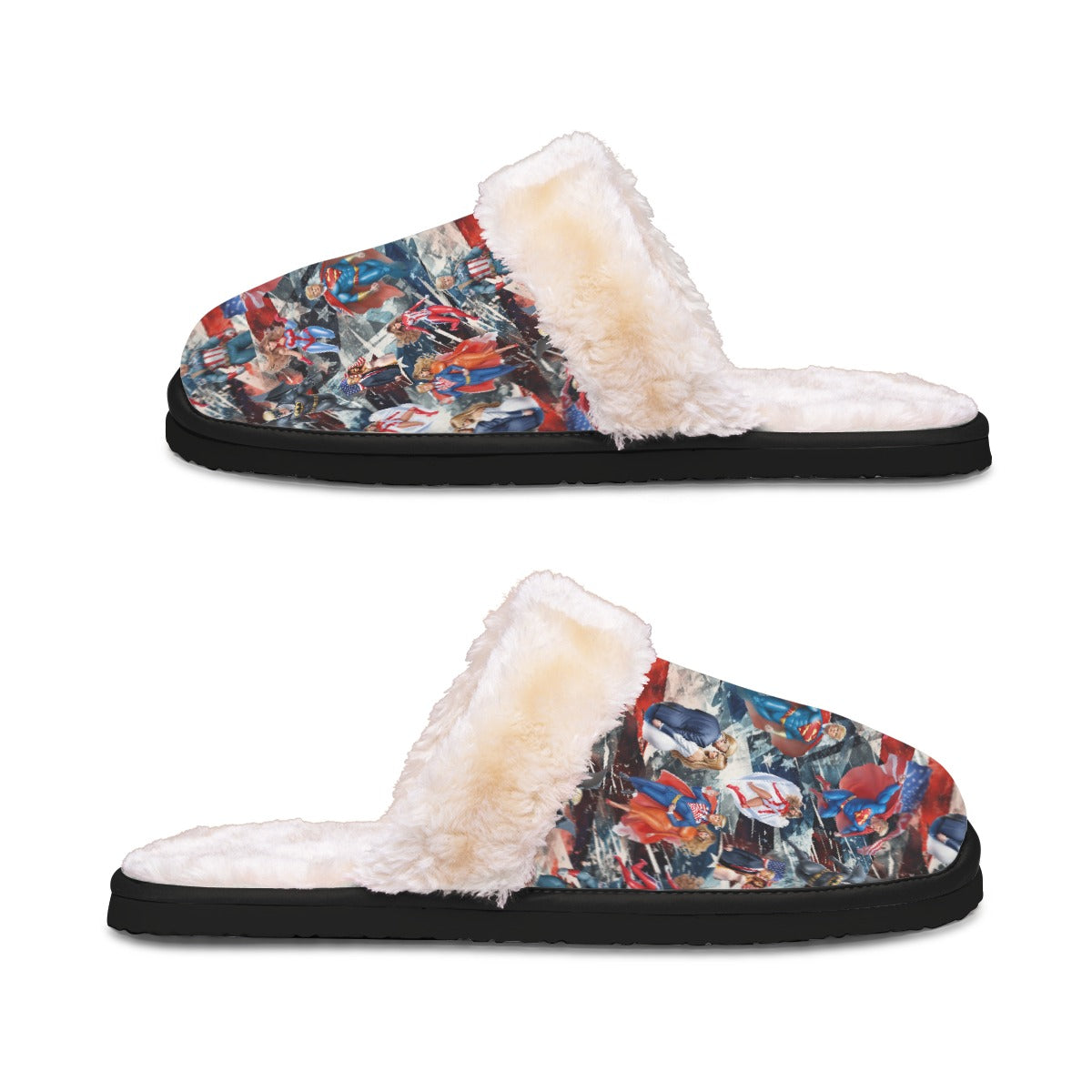 20 Donald Trump Designs, Women’s Plush, Fluffy Slippers