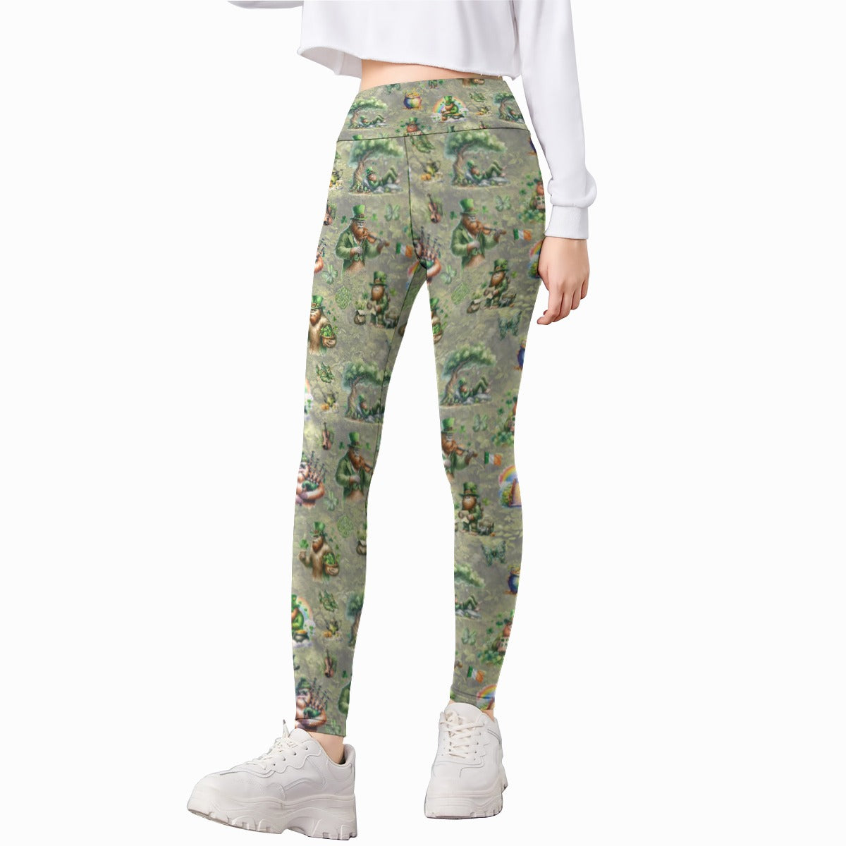10 Bigfoot / Sasquatch Designs, Kid’s Leggings