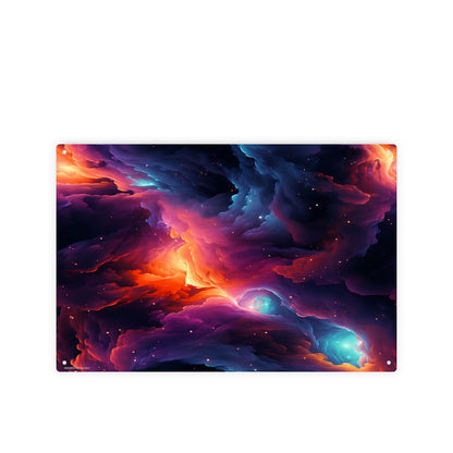 Galaxy Beauty, 8”x12” Metal Hanging Painting / Poster – Made in USA