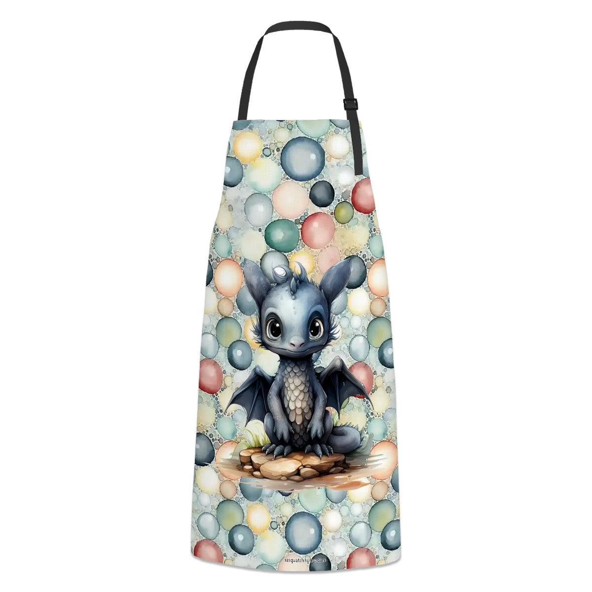 Baby Dragon, Waterproof Apron with Pockets