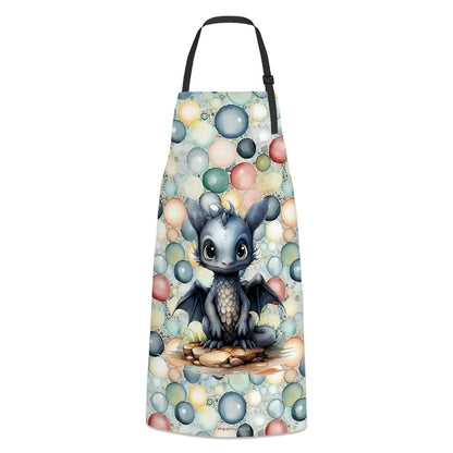 Baby Dragon, Waterproof Apron with Pockets