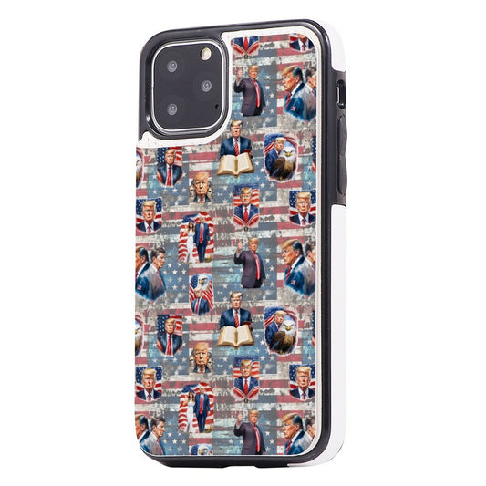 iPhone 11 Pro Flip Wallet/ Mobile Phone Case, Donald Trump, MAGA, Cell phone case