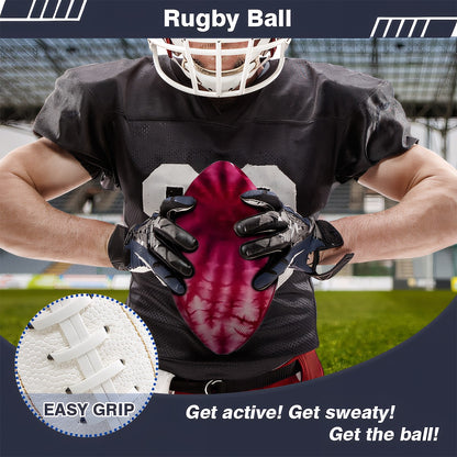 19 Tie Dye Designs, Tie Dye Football - Rugby Ball,  Tie Dye Football, Hippie Football