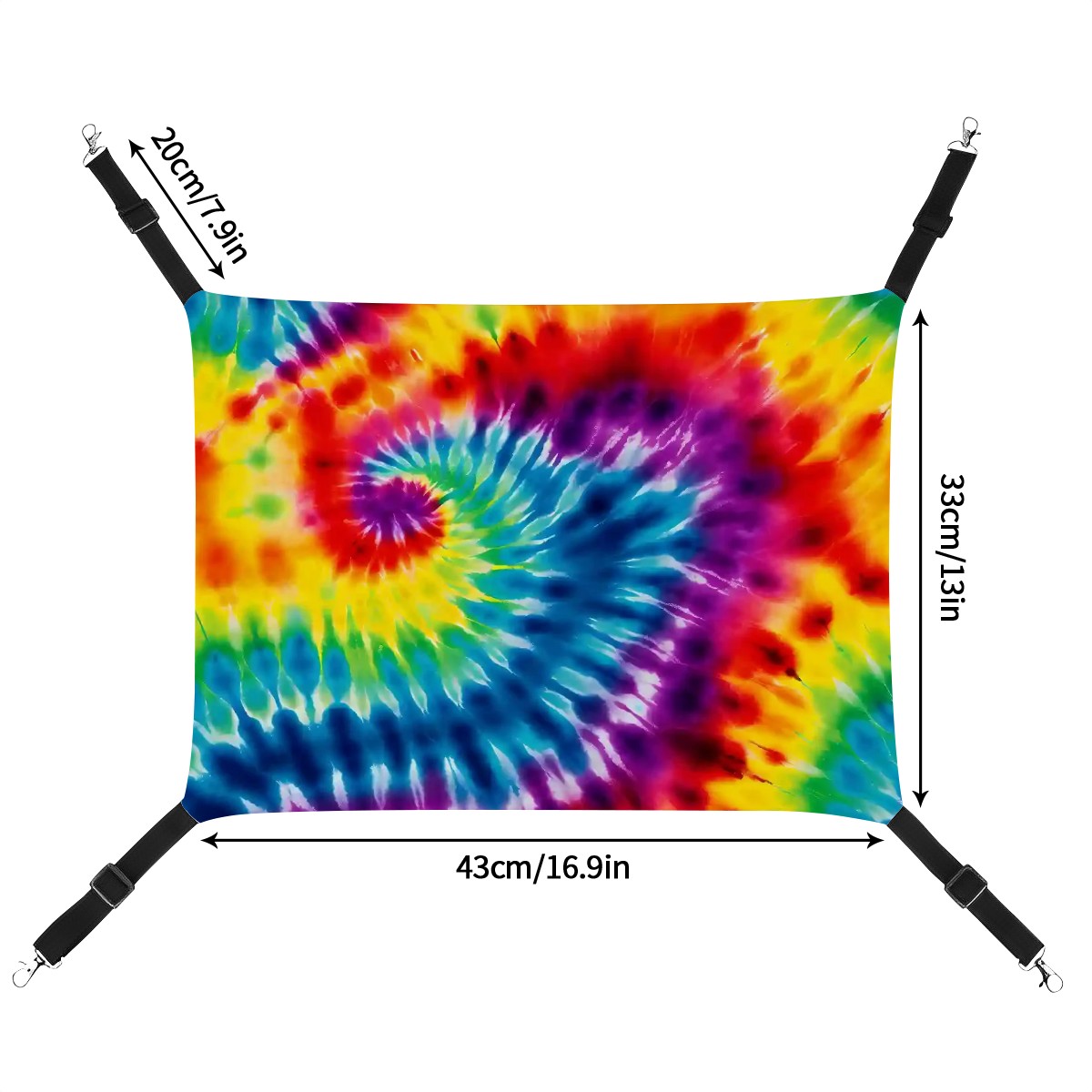 19 Tie Dye Designs, Pet Hammock