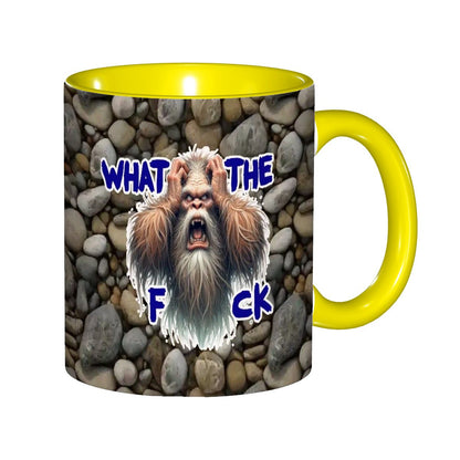 "WTF" Sarcastic Sasquatch Collection 11.2 Oz Ceramic Coffee Mug