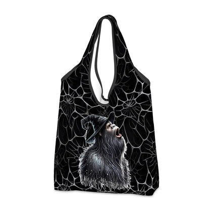 Bigfoot / Sasquatch Halloween Bag, Reusable Folding Bag