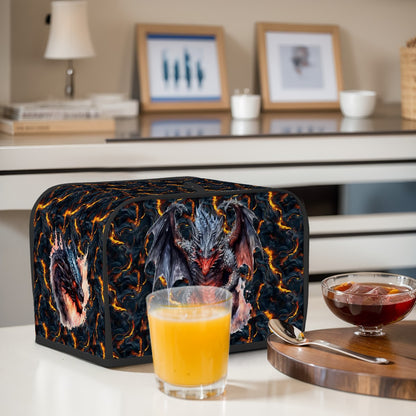 Fire Dragon on Lava, 2 Slice Toaster Cover