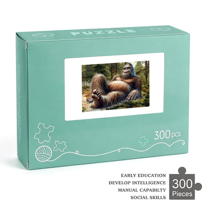 Laid Back Sasquatch 300pcs Horizontal Wooden Jigsaw Puzzles