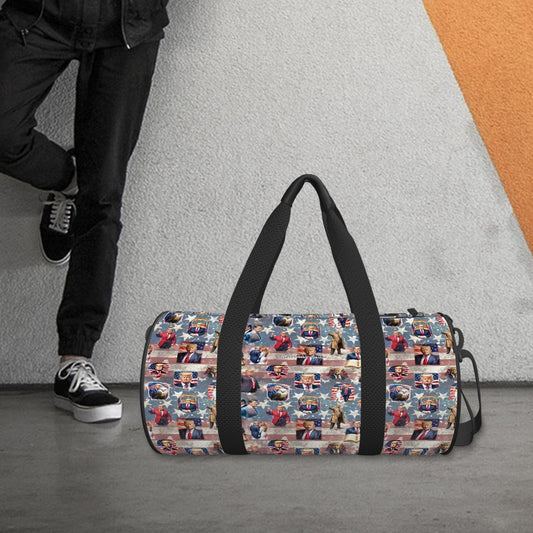 Trump Themed Duffle Bags, Large Capacity Sports Bag, Travel Bag