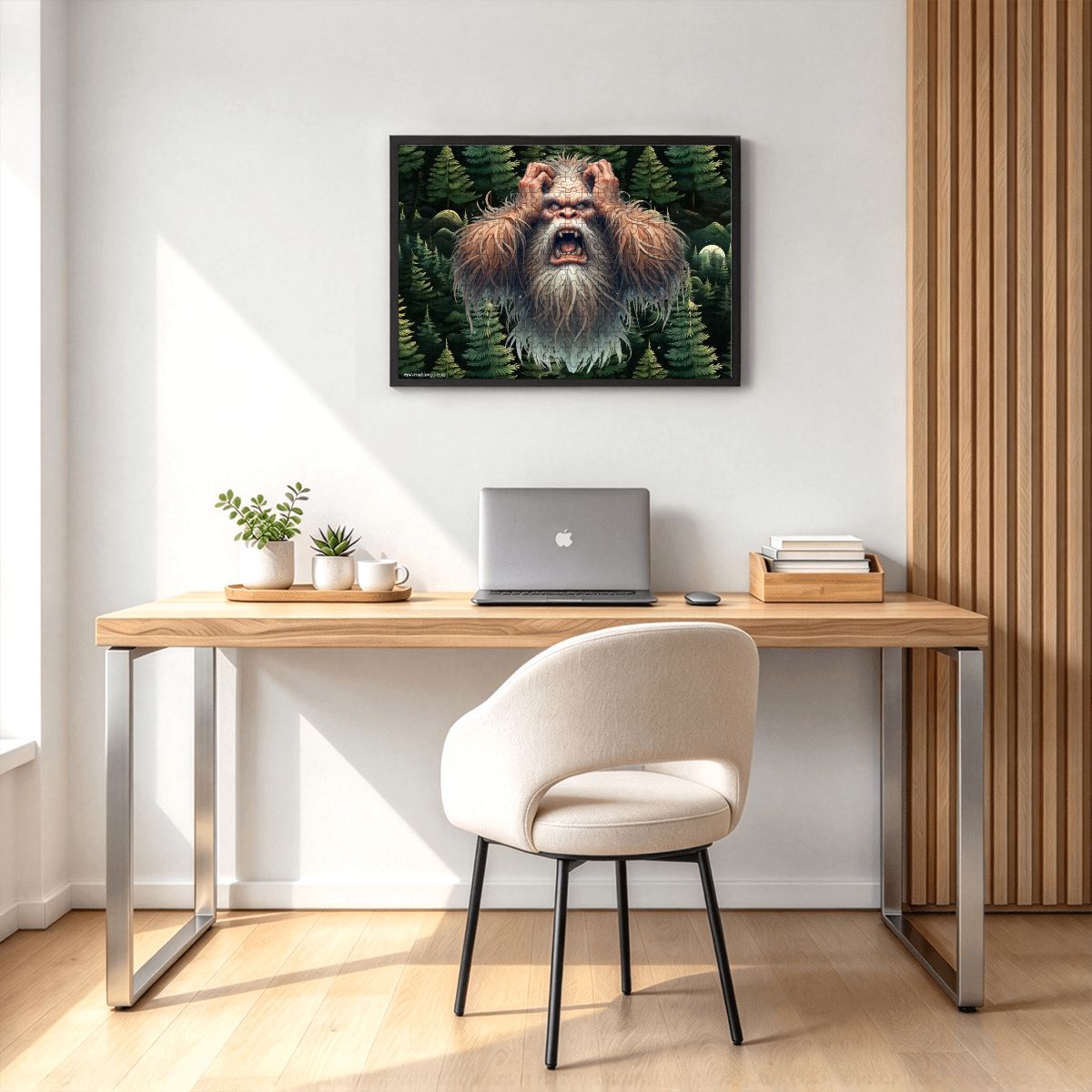 Crazy Sasquatch 300pcs Horizontal Wooden Jigsaw Puzzles