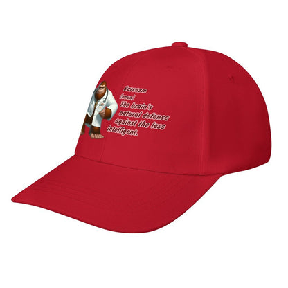 Dr Bigfoot, Sasquatch, "Sarcasm", Baseball Cap – 8 Colors