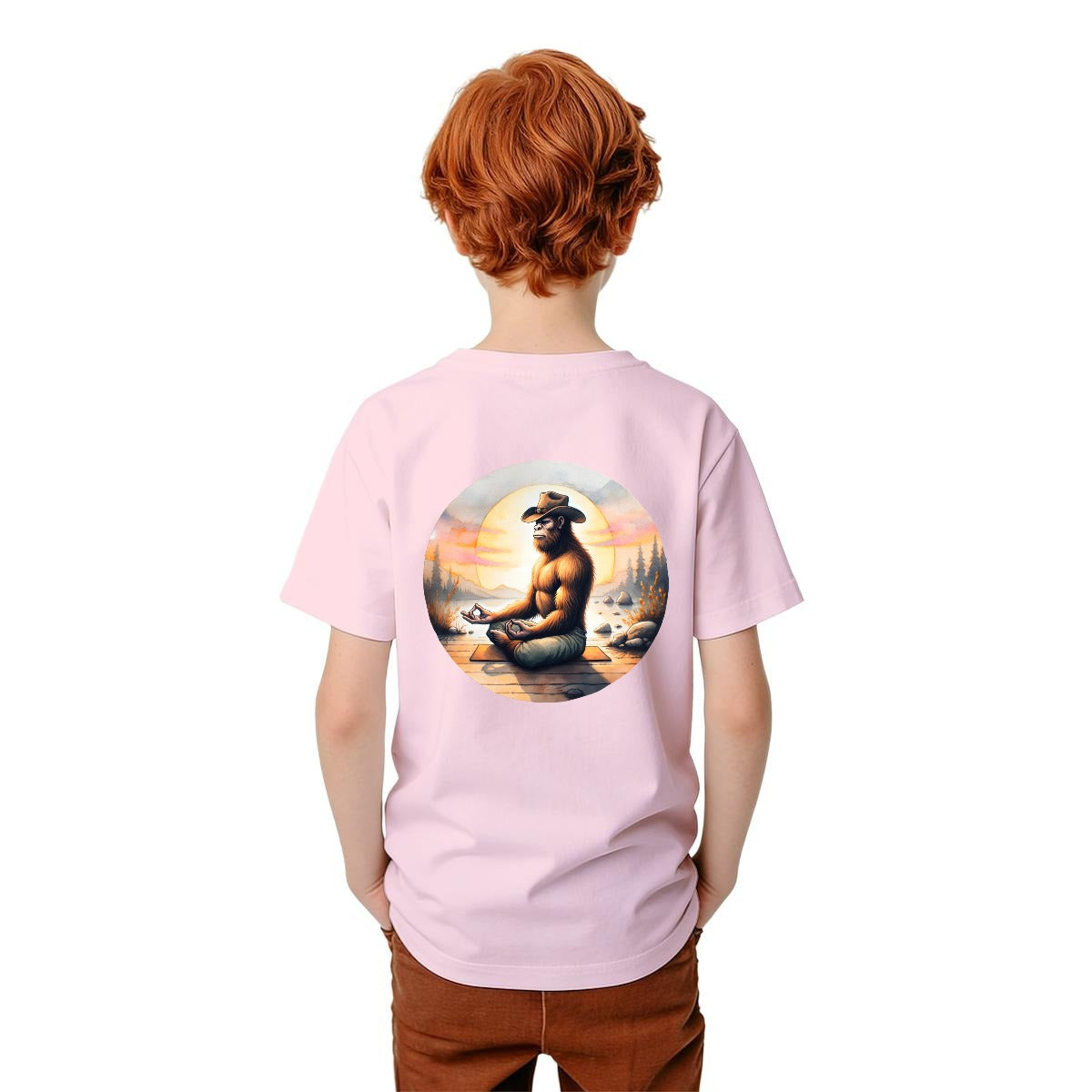 Bigfoot Sasquatch Designs, Kid’s Double Sided Gildan 5000B T Shirt