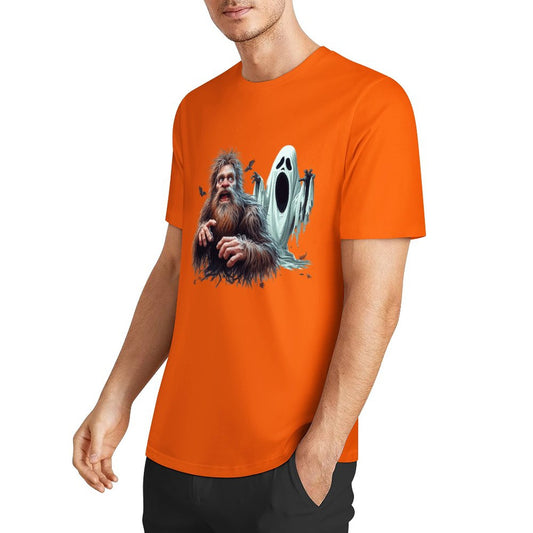 Bigfoot - Sasquatch Halloween Short Sleeve Cotton T-Shirt