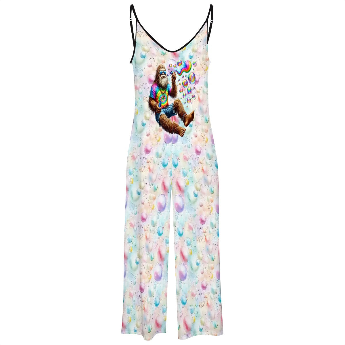Bigfoot Sasquatch Bubbles, Casual Jumpsuits for Women