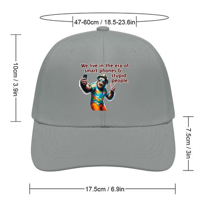 Bigfoot, Sasquatch “We live in the era..", Baseball Cap – 8 Colors
