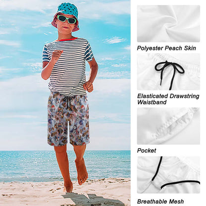 8 Patriot Designs, Children’s Beach Pants, Swim Shorts, Dogs, Cats, Unicorns, Eagles