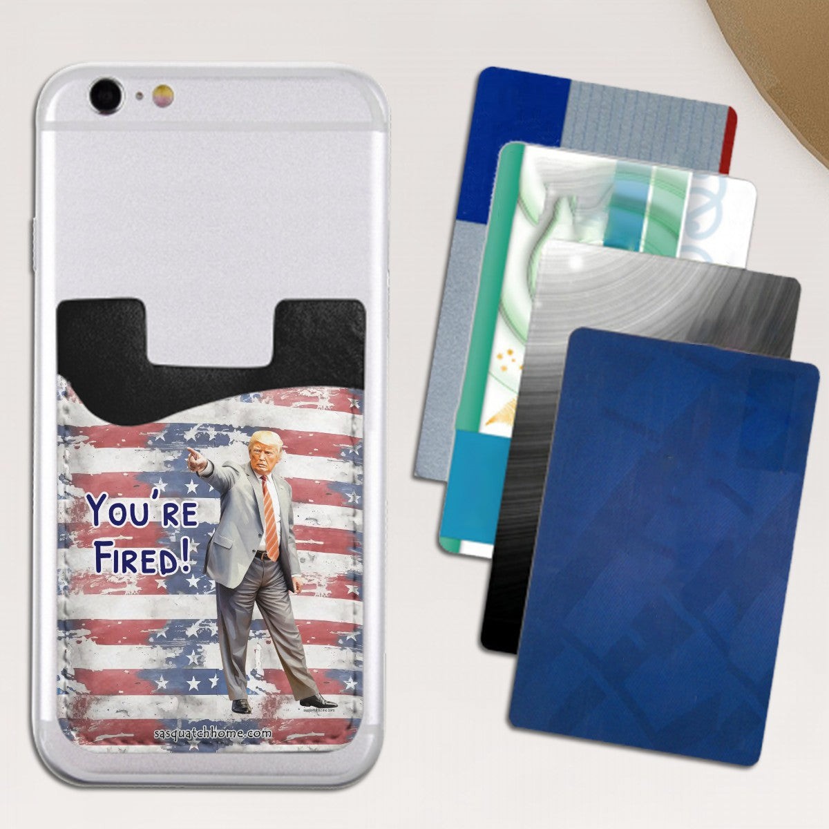 Trump " You're Fired!" Phone Card Holder