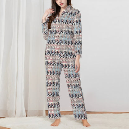 Trump  Themed Women’s Long Sleeved Pajama Set