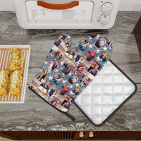 Donald Trump, MAGA 2-Piece Pot Holders And Oven Mitt Set