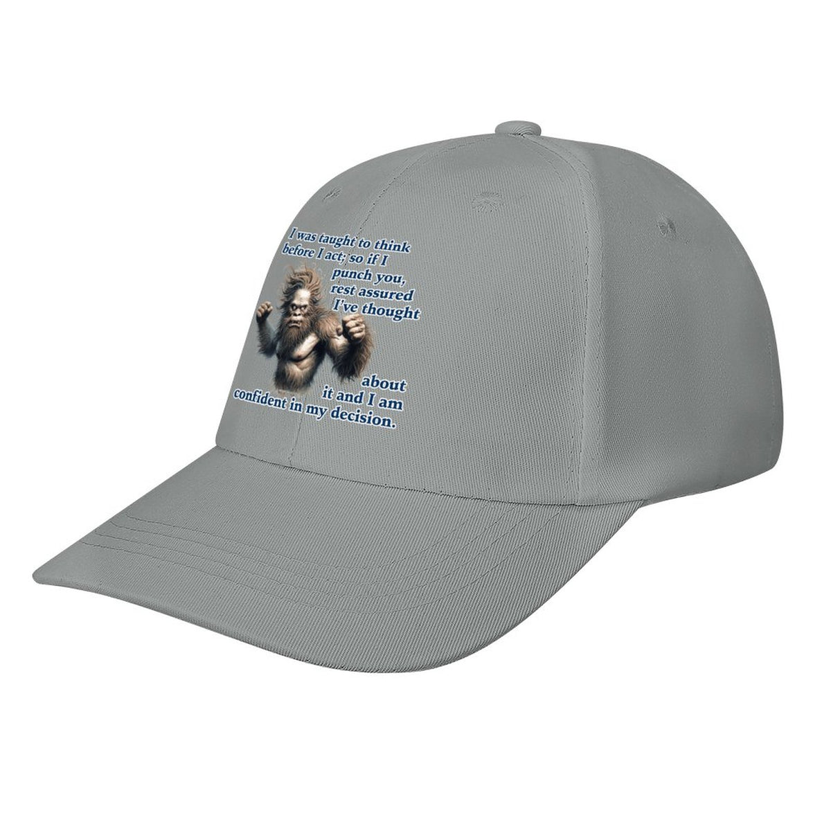 Bigfoot, Sasquatch “I was taught..", Baseball Cap – 8 Colors