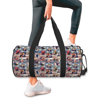 Trump Themed Duffle Bags, Large Capacity Sports Bag, Travel Bag