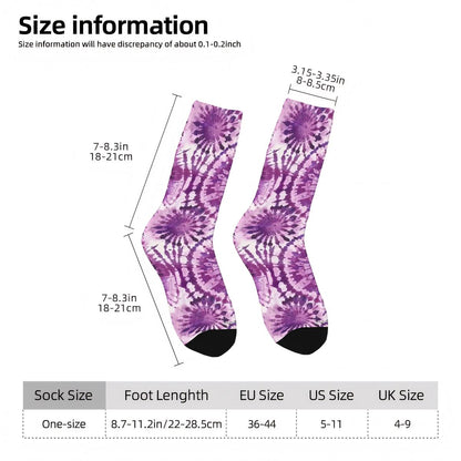 Tie Dye 19 Beautiful Designs Crew Socks, Tie Dye Socks, Socks, unisex socks