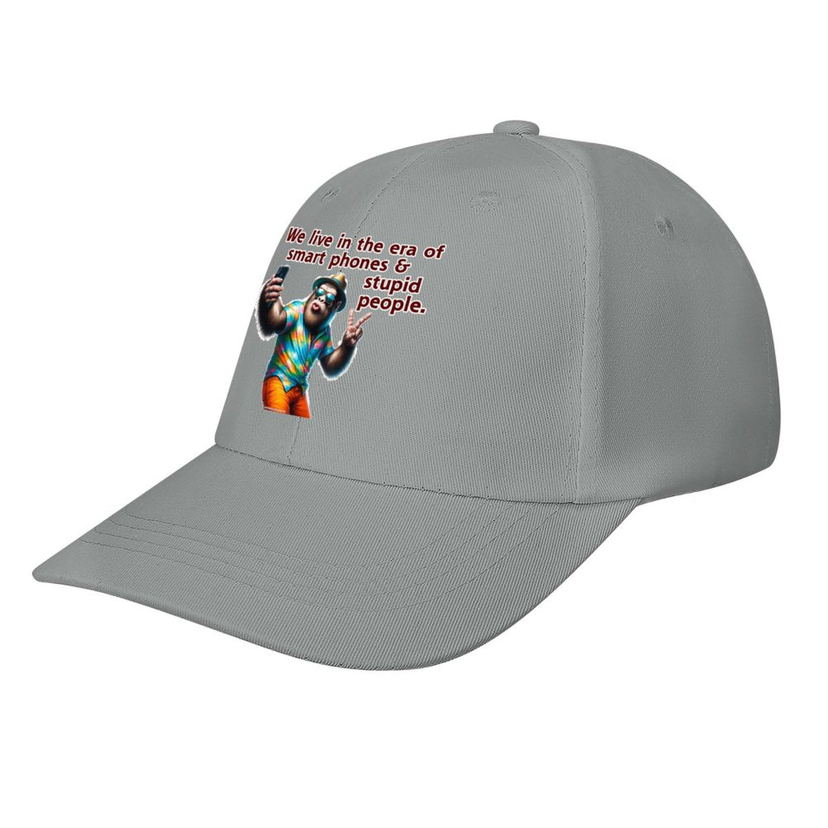 Bigfoot, Sasquatch “We live in the era..", Baseball Cap – 8 Colors