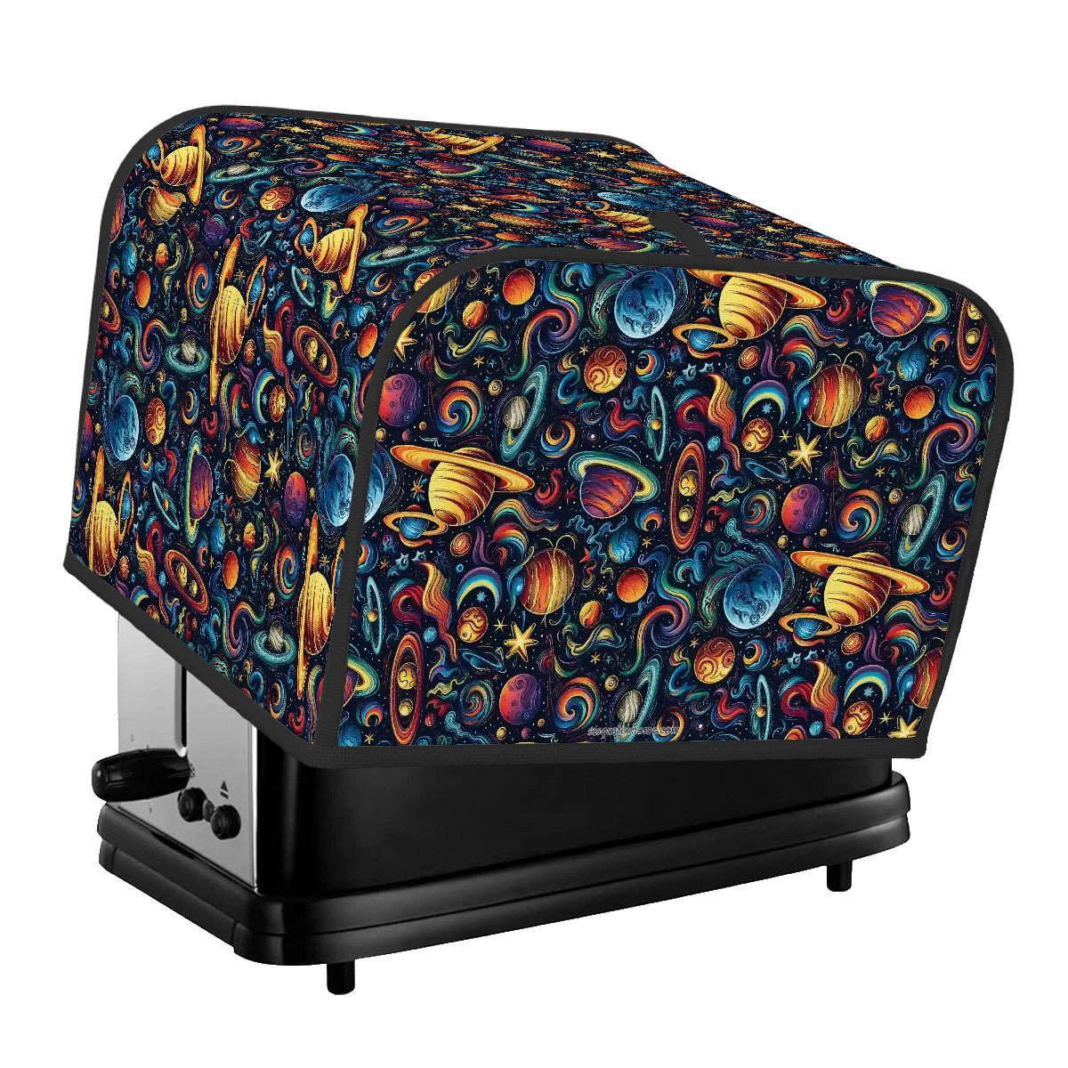12 Galaxy Outer Space Designs, 4 Slice Toaster Cover