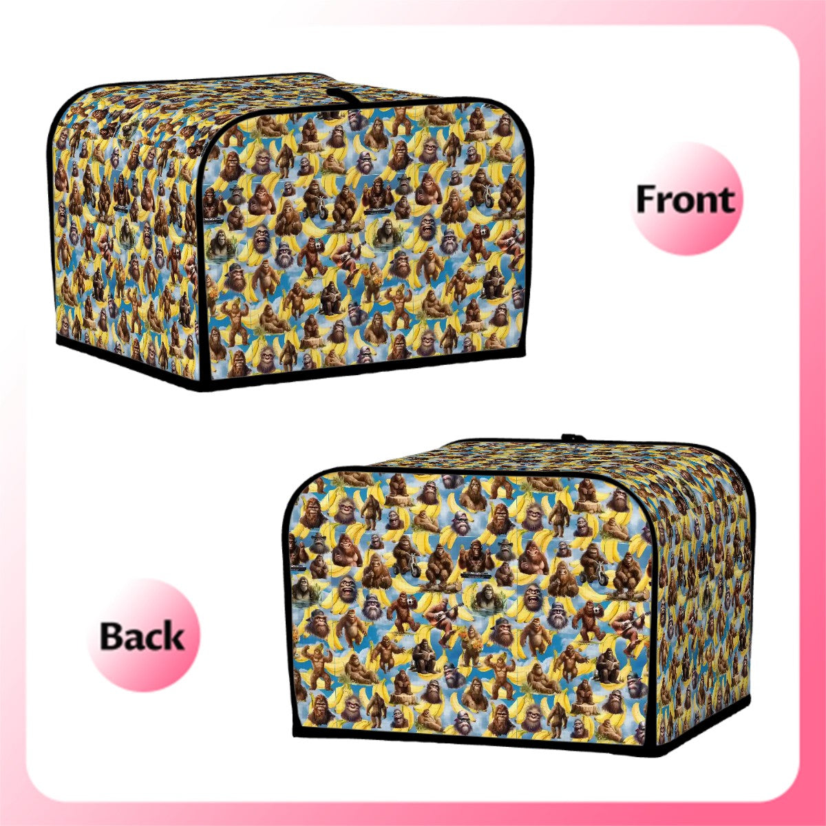Sasquatch/Bigfoot 4 Slice Toaster Cover 19 Designs