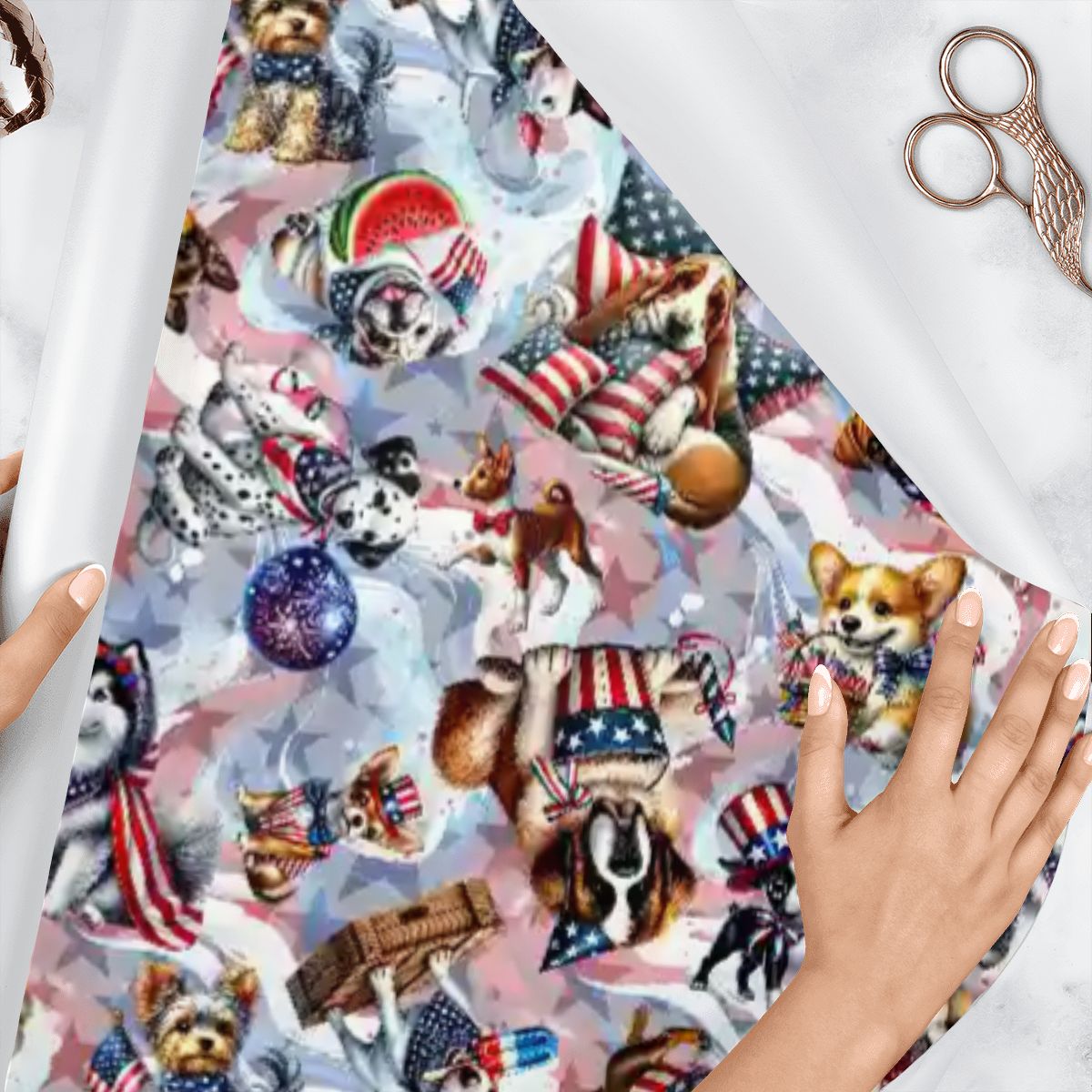9 Patriotic Designs, 3 Pack Gift Wrapping Paper Sheets