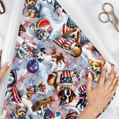 9 Patriotic Designs, 3 Pack Gift Wrapping Paper Sheets