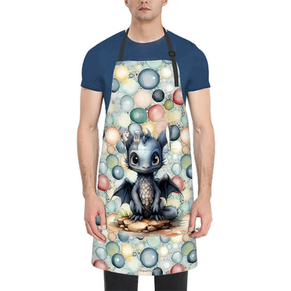 Baby Dragon, Waterproof Apron with Pockets