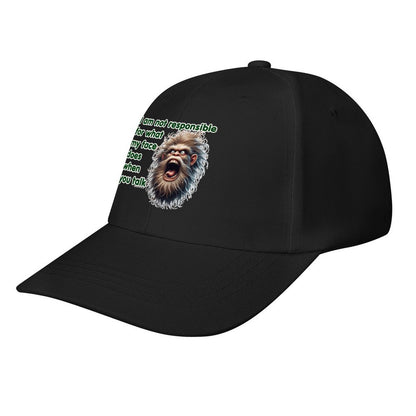 Bigfoot, Sasquatch “I am not responsible..", Baseball Cap – 8 Colors