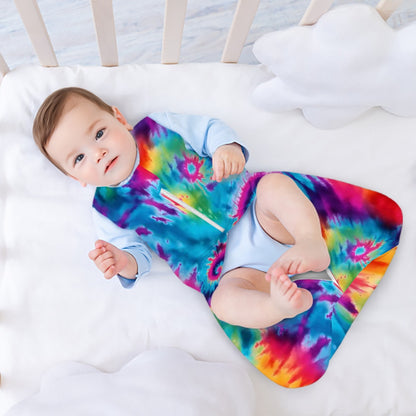 Sleeveless Baby Sleep Sack - TIE Dye Collections - 19 Designs, tie dye sleep bag, hippie baby sleep bag