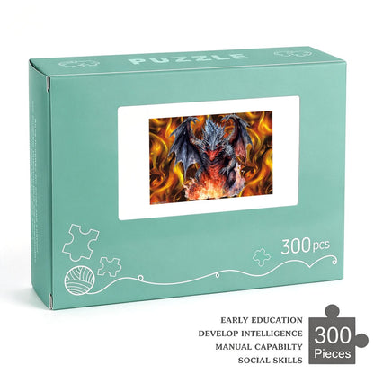 Dragon Fire 300pcs Horizontal Wooden Jigsaw Puzzles
