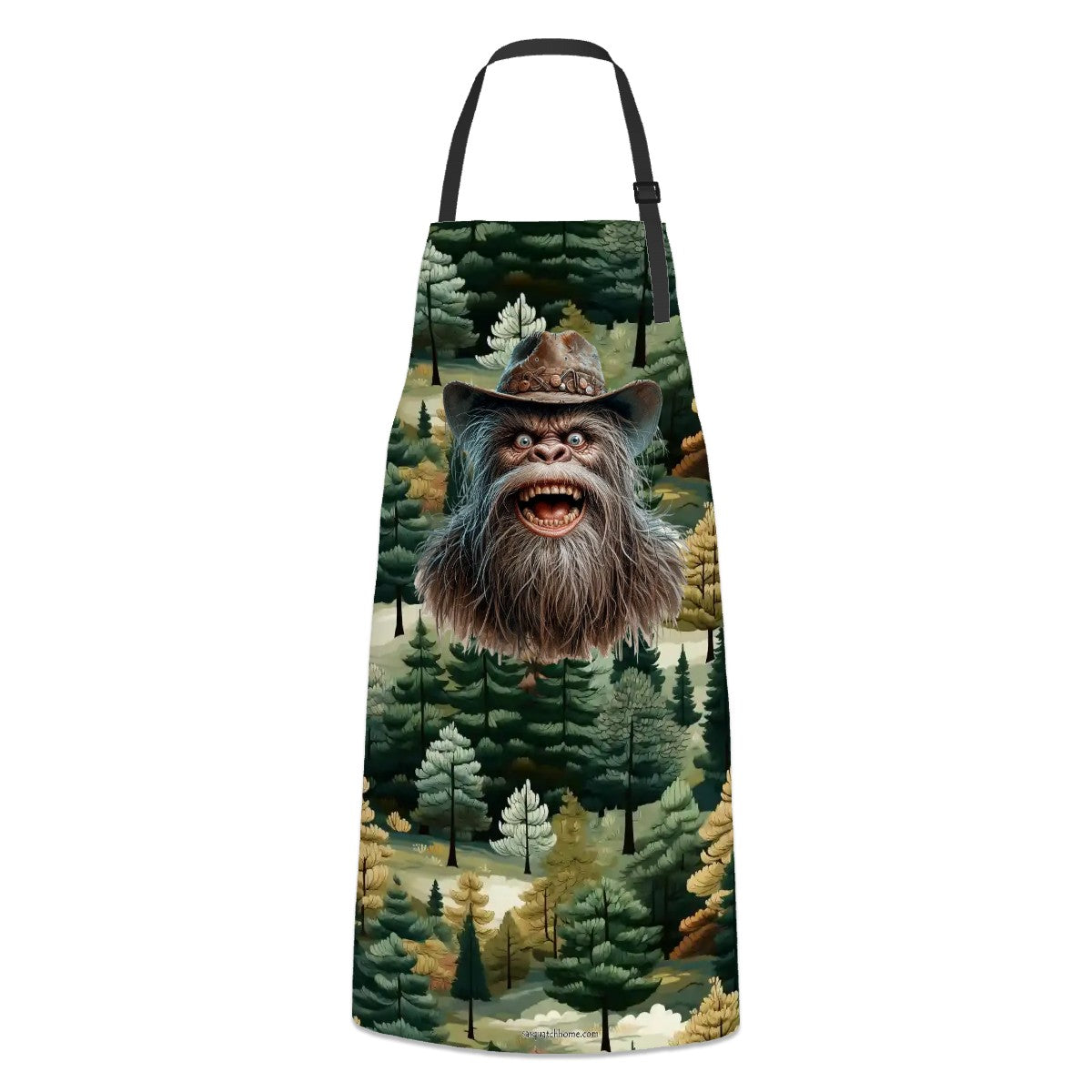 Mountain Sasquatch Waterproof Apron with Pockets