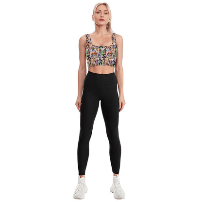 20 Bigfoot / Sasquatch Designs, Traditional Sports Bra, Yoga Top