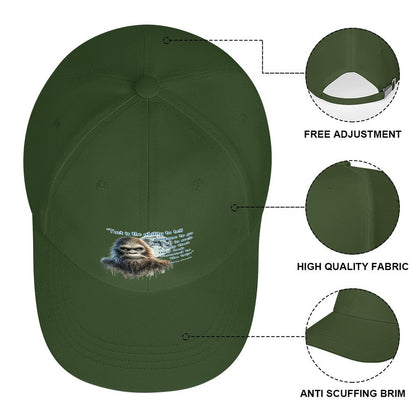 Bigfoot, Sasquatch “Tact..", Baseball Cap – 8 Colors