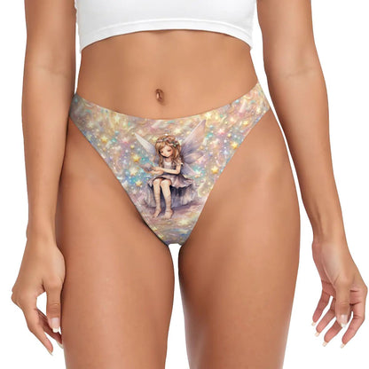 Women’s Polyester Fairy Thong, Panties, Underwear