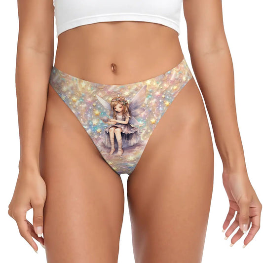 Women’s Polyester Fairy Thong, Panties, Underwear