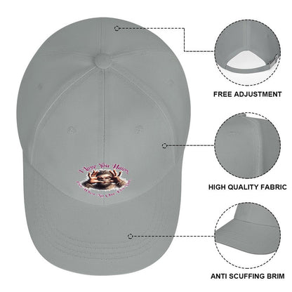 Bigfoot, Sasquatch “I love you..", Baseball Cap – 8 Colors