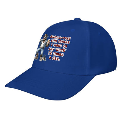 Bigfoot, Sasquatch, "Autocorrect still think..", My Baseball Cap – 8 Colors