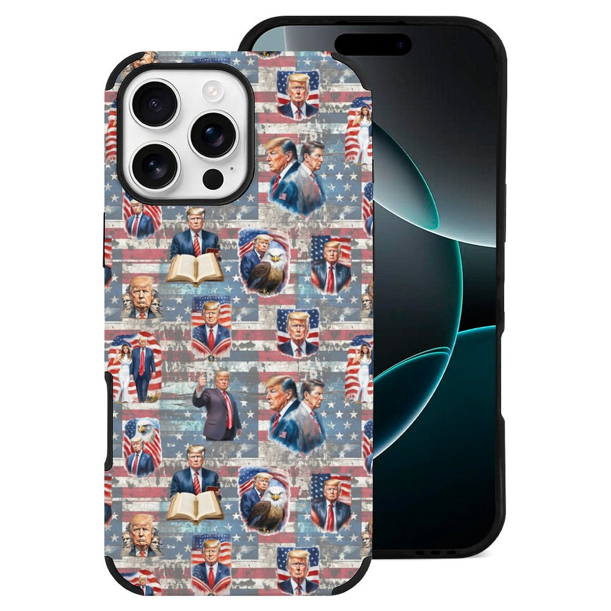 20 Donald Trump Designs, Microfiber iPhone 16 Cases