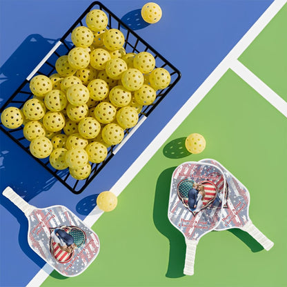Donald & Melania Trump "Behind every goo man", Pickleball Paddle