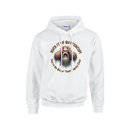 Sasquatch, Bigfoot Design, Gildan 18500 Poly-Cotton Hoodie