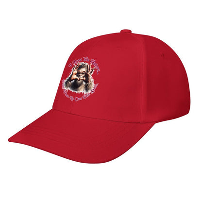 Bigfoot, Sasquatch “I love you..", Baseball Cap – 8 Colors