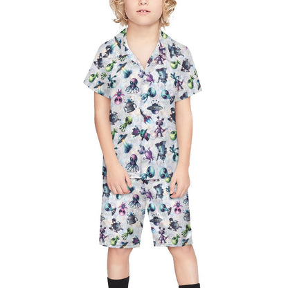 Aliens Children's Casual Beach Outfit