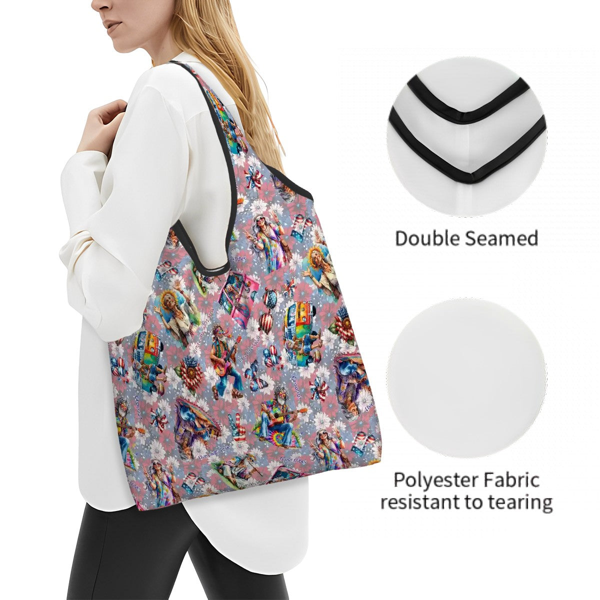 8 Patriot Designs, Reusable Folding Bag