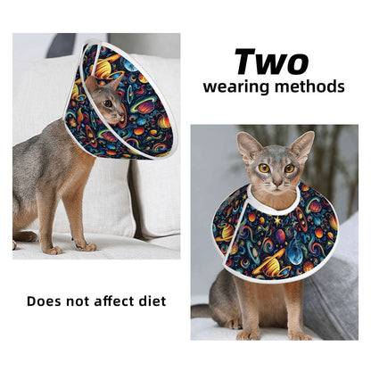 12 Outer Space Designs, Pet Elizabethan, Pet Medical Collar
